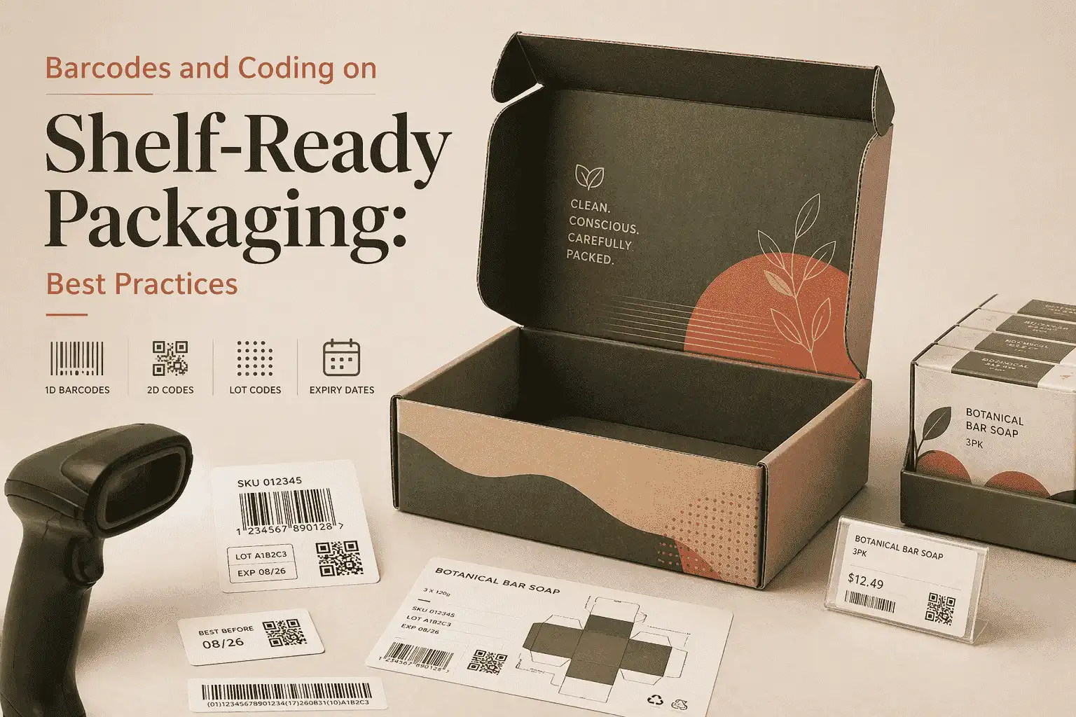 Barcodes and Coding on Shelf-Ready Packaging: Best Practices